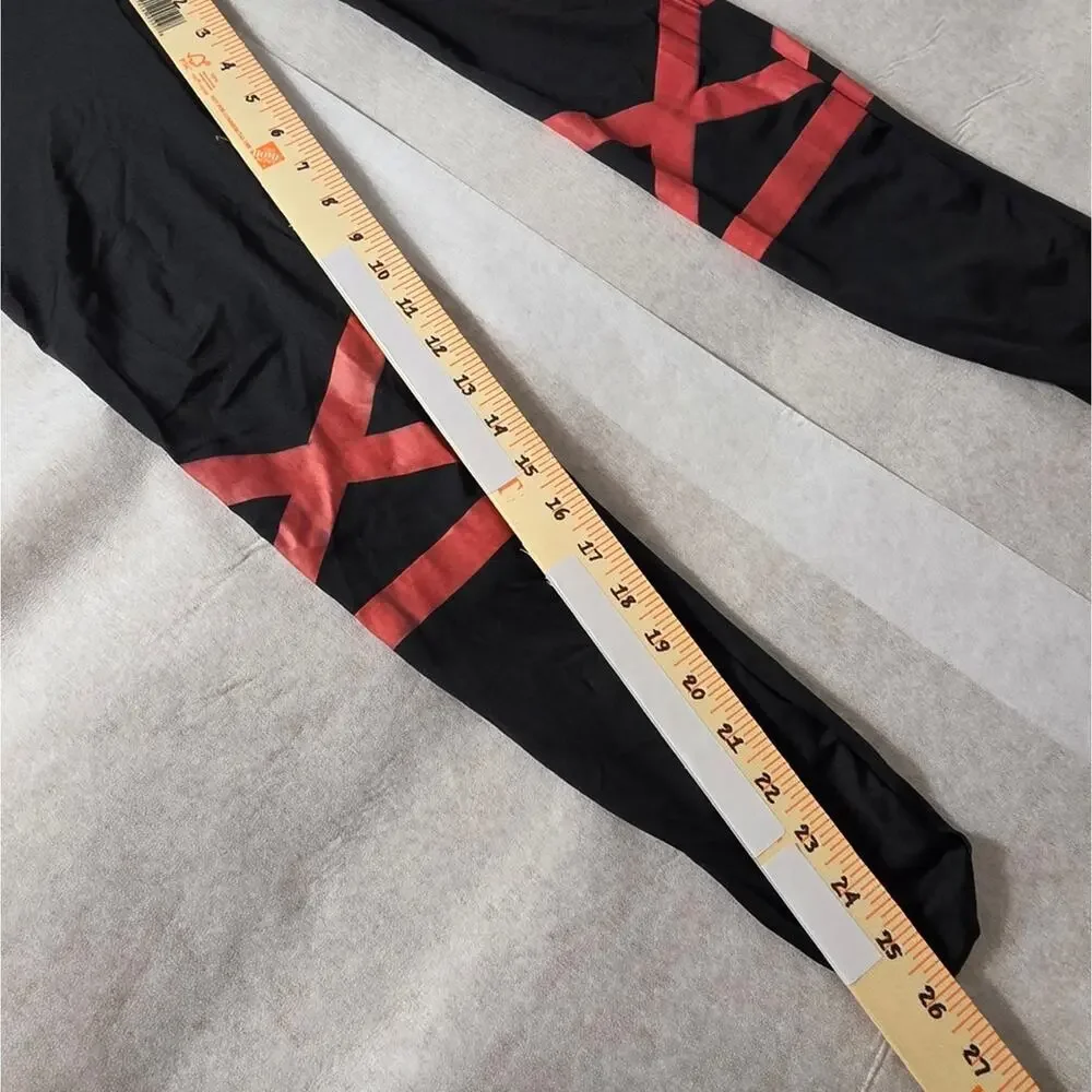 Black and Red Ninja Costume Size 10-12